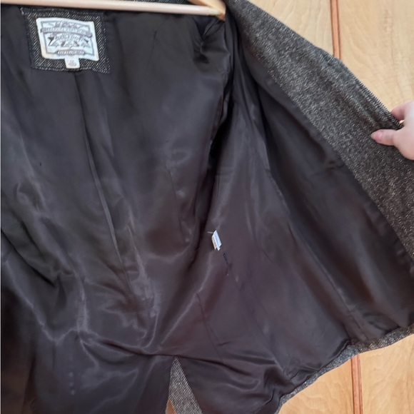 Banana Republic Herringbone Single Breasted Tweed Blazer - Picture 8 of 8